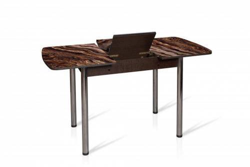 Стол Флорида СМ-8 /Серебро/Белый