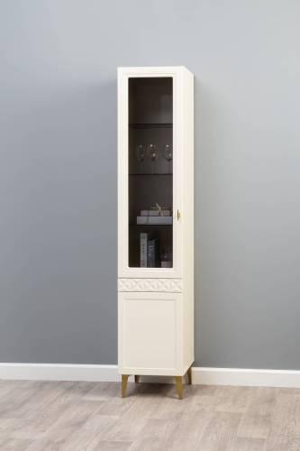 Шкаф-витрина Марион 16.397.01, Слоновая кость