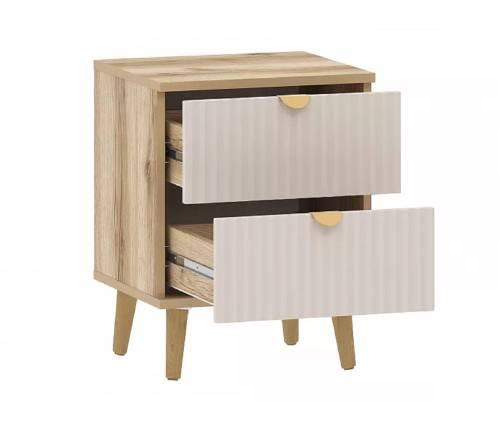 НМ 040.19 Тумба прикроватная Дакота, Сантьяго/Дуб Делано