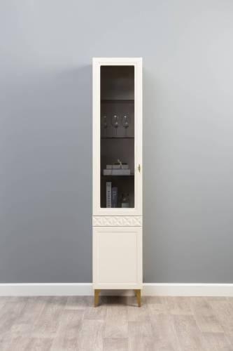 Шкаф-витрина Марион 16.397.01, Слоновая кость