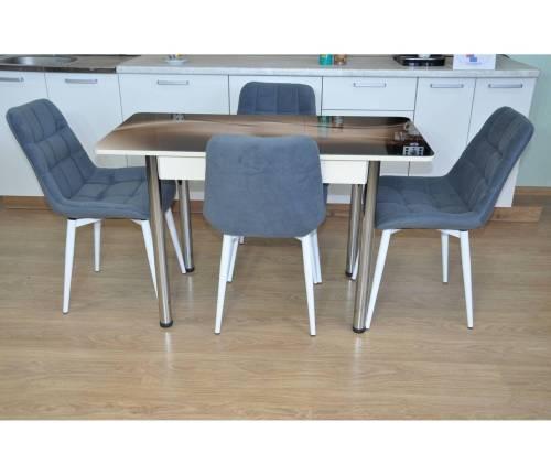 Обеденная группа Нью Йорк фотопечать №3