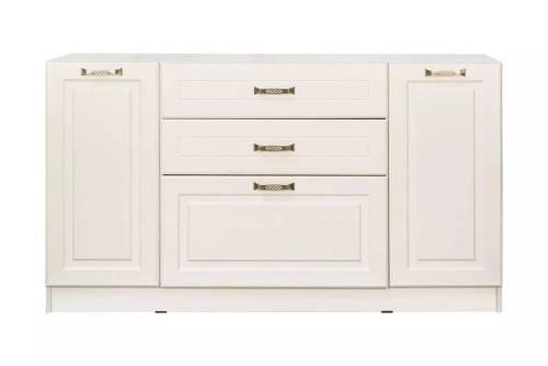 Ливерпуль Комод Белый/Ясень ваниль