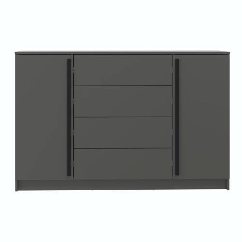 Комод 67.11 "Брандо" ЛДСП Диамант серый