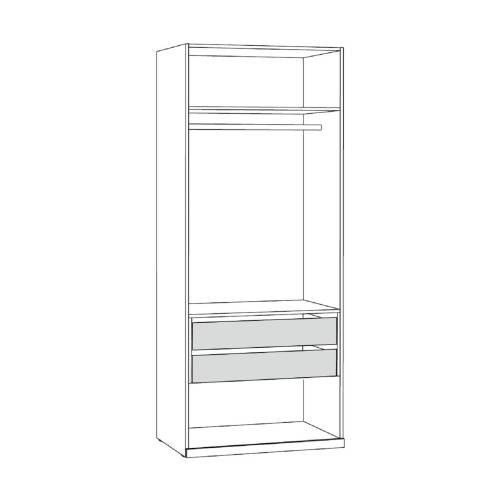 Амьен Шкаф-витрина 16.395