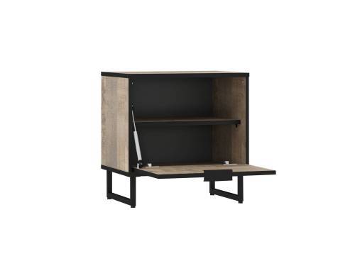 НМ 013.27 Фолк Тумба для обуви Дуб Гранж Песочный