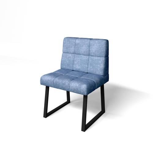 Кухонный диван Реал РМД 660 / Велюр Лагуна / Черный муар