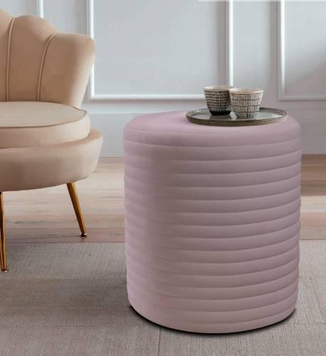 А-2ГС Пуф круглый горизонт. стежка (без ножек), №15 Пудра