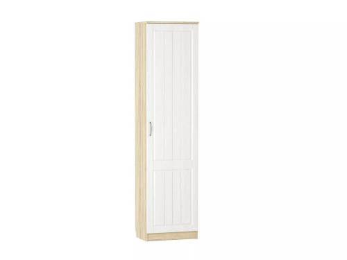 НМ 014.71 ПР Шкаф для одежды Оливия Дуб Сонома/белое дерево